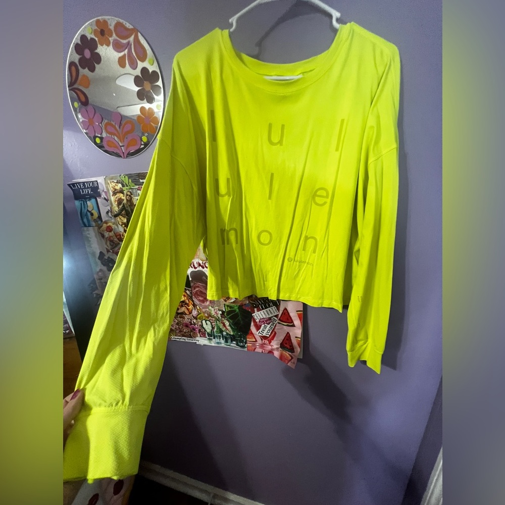 Lululemon muscle love long sleeve shirt